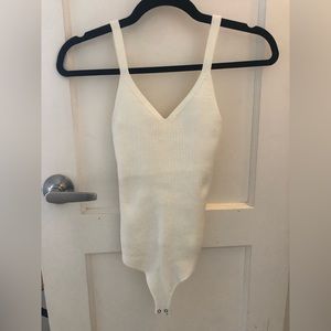 Ribbed Abercrombie and fitch bodysuit xs